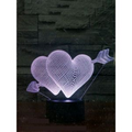 3D Heart Arrow LED Light